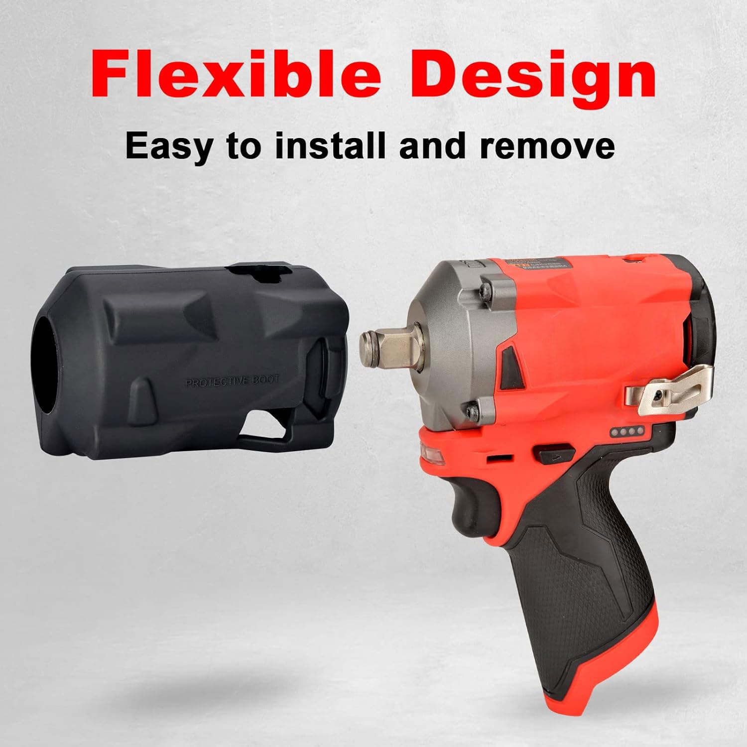 iGuerburn 49-16-2554 Impact Driver Protective Boot Fit for M12